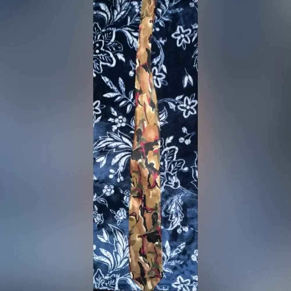 Vintage Boston Traders Made in USA Abstract Necktie
